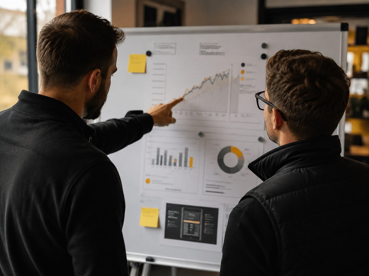 Hammerdown team planning a client's growth